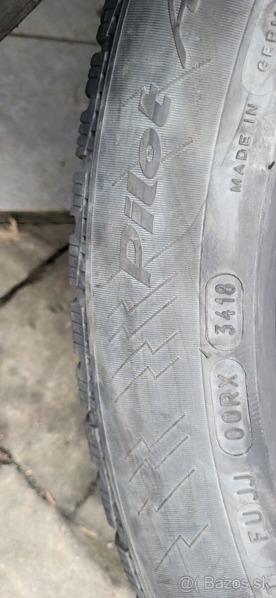 Plechové disky + zimné pneu + puklice Ford - 6