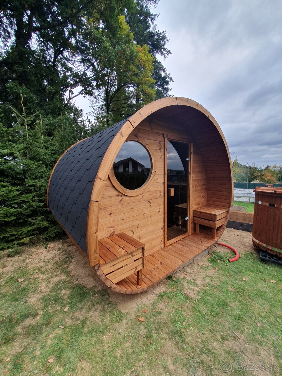 Sauna ŠMOLKO - termodrevo (odber ihneď) - 6