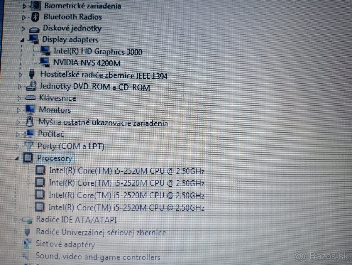 Lenovo Thinkpad T420 + Intel core i5 + 4gb ram + Windows 7 - 6