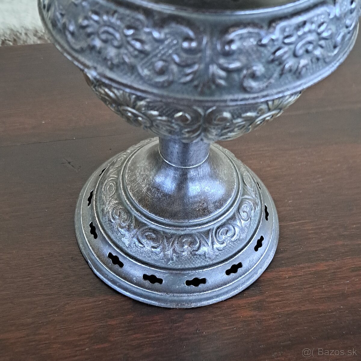 Starožitná petrolejová lampa - 6