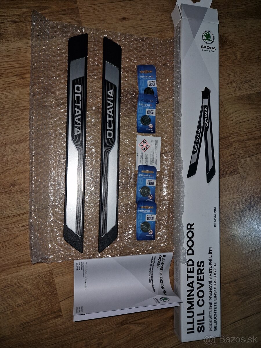 Predám led prahové lišty Octavia IV - 6