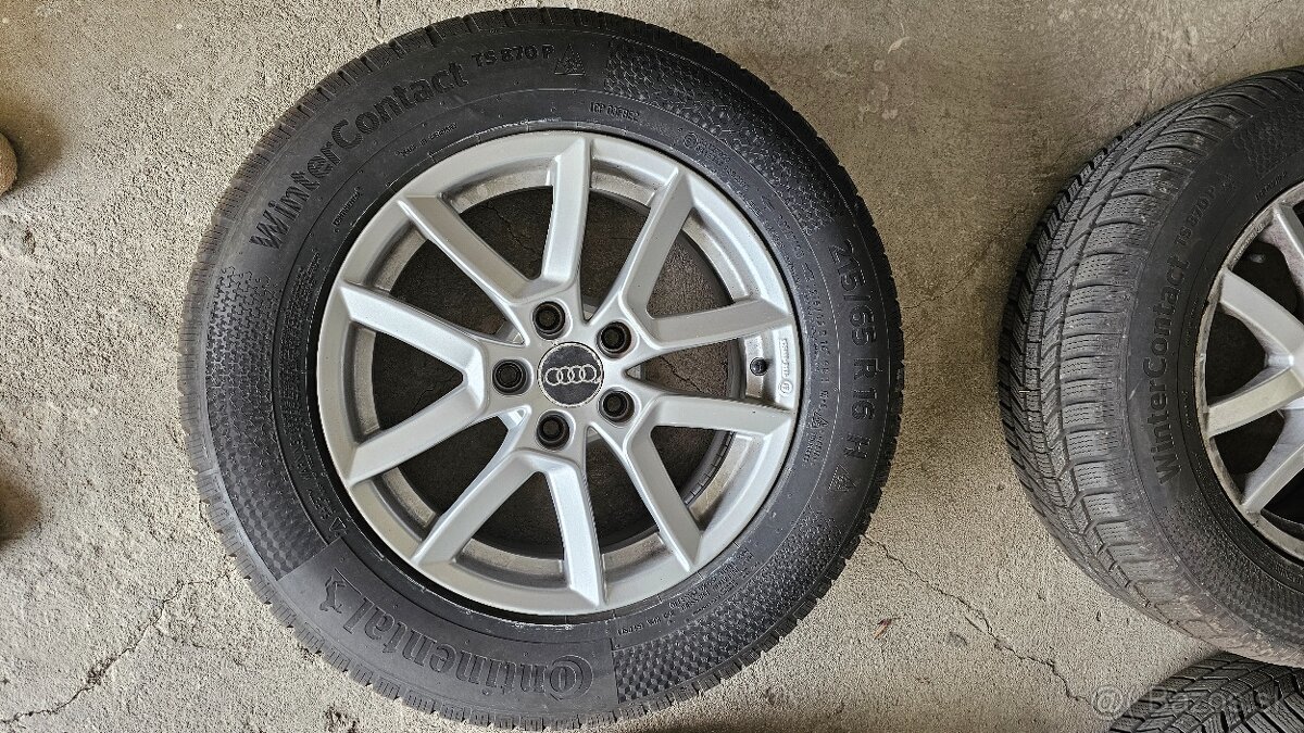 Al. Disky Audi Q3 + Pneumatiky Continental - 6