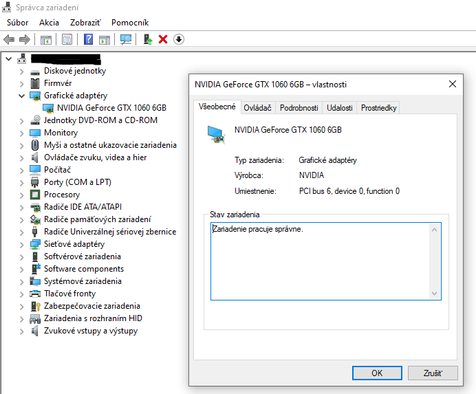 MSI GeForce GTX 1060 ARMOR 6G OCV1 - 6