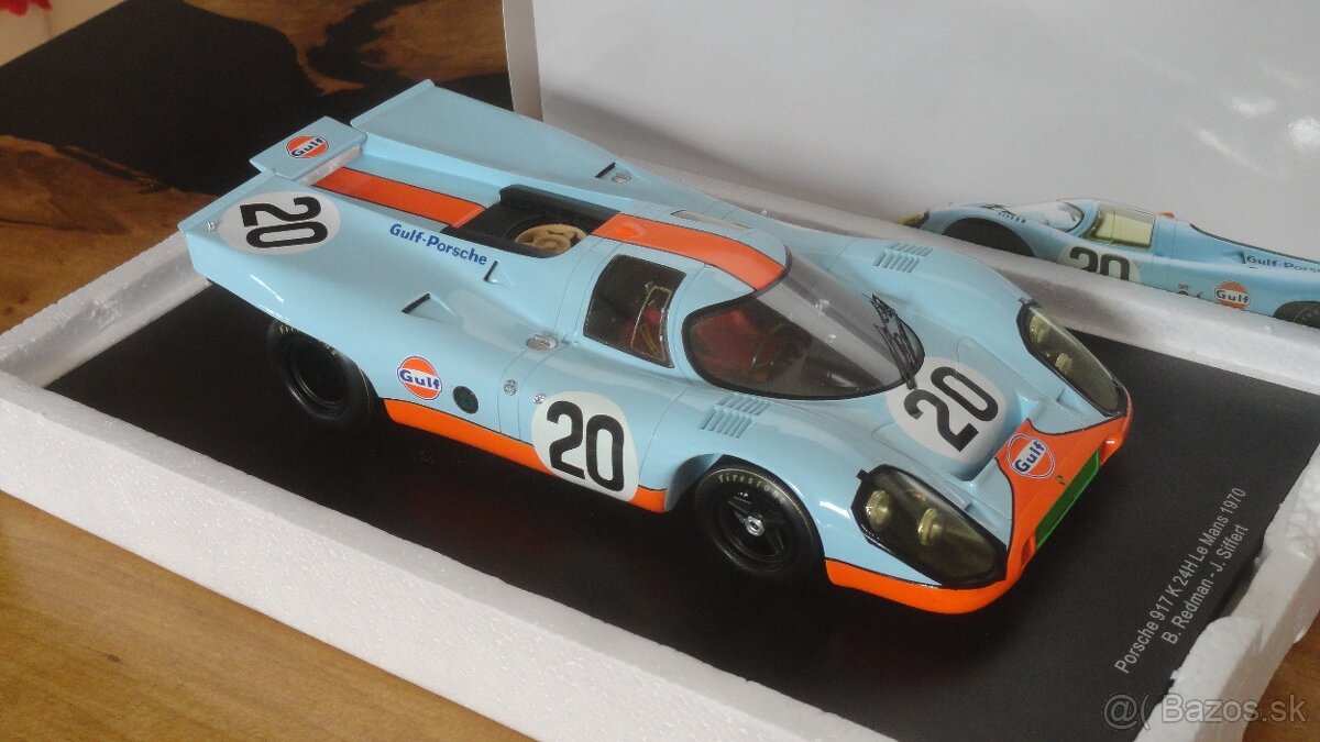 SPARK 1:18 Gulf-Porsche 917K #20 1970 LeMans - 6