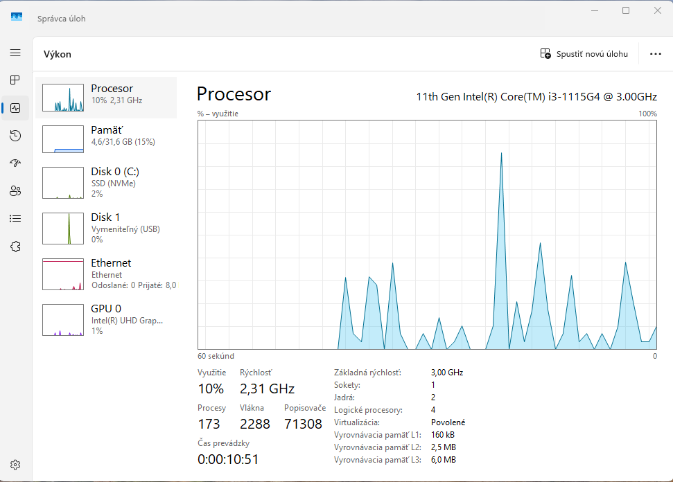Mini PC Intel Core i3-1115G4 - 6