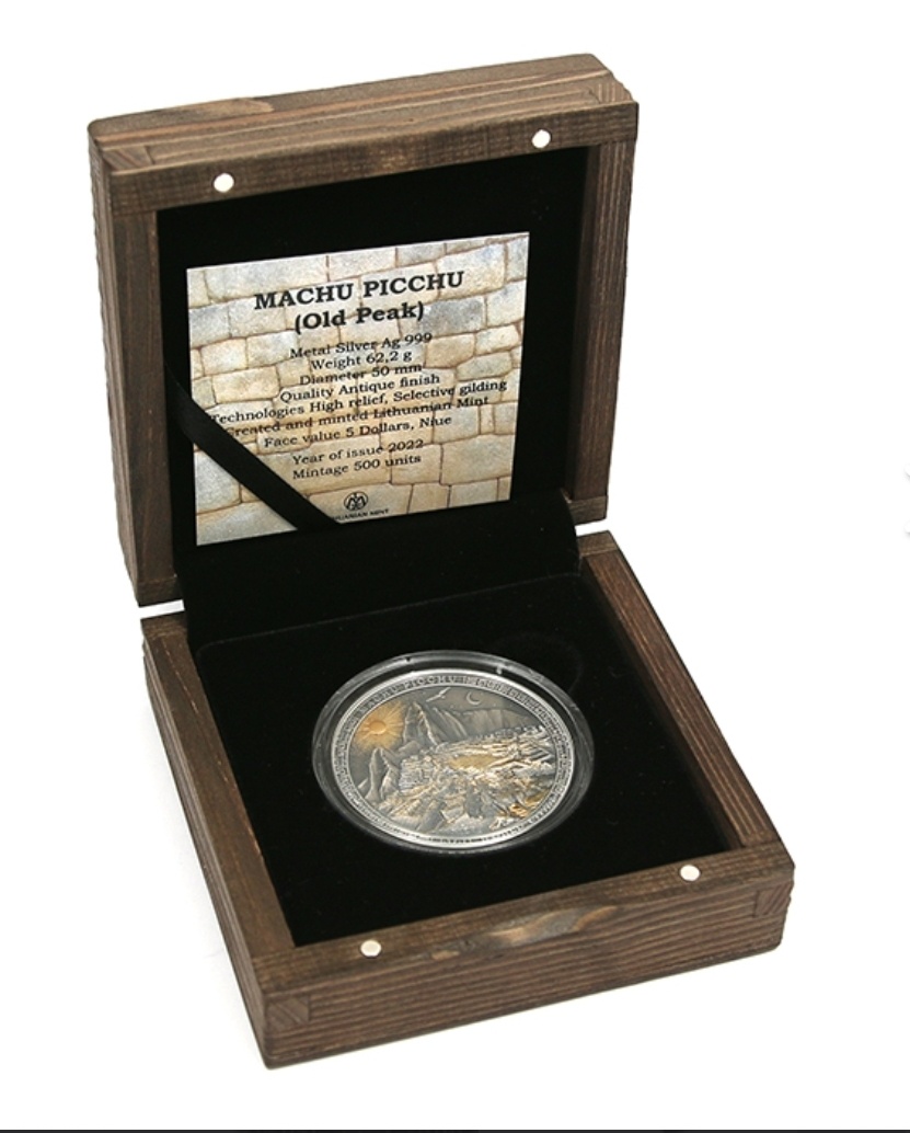 Strieborné mince - Palmýra a Machu Picchu - 6