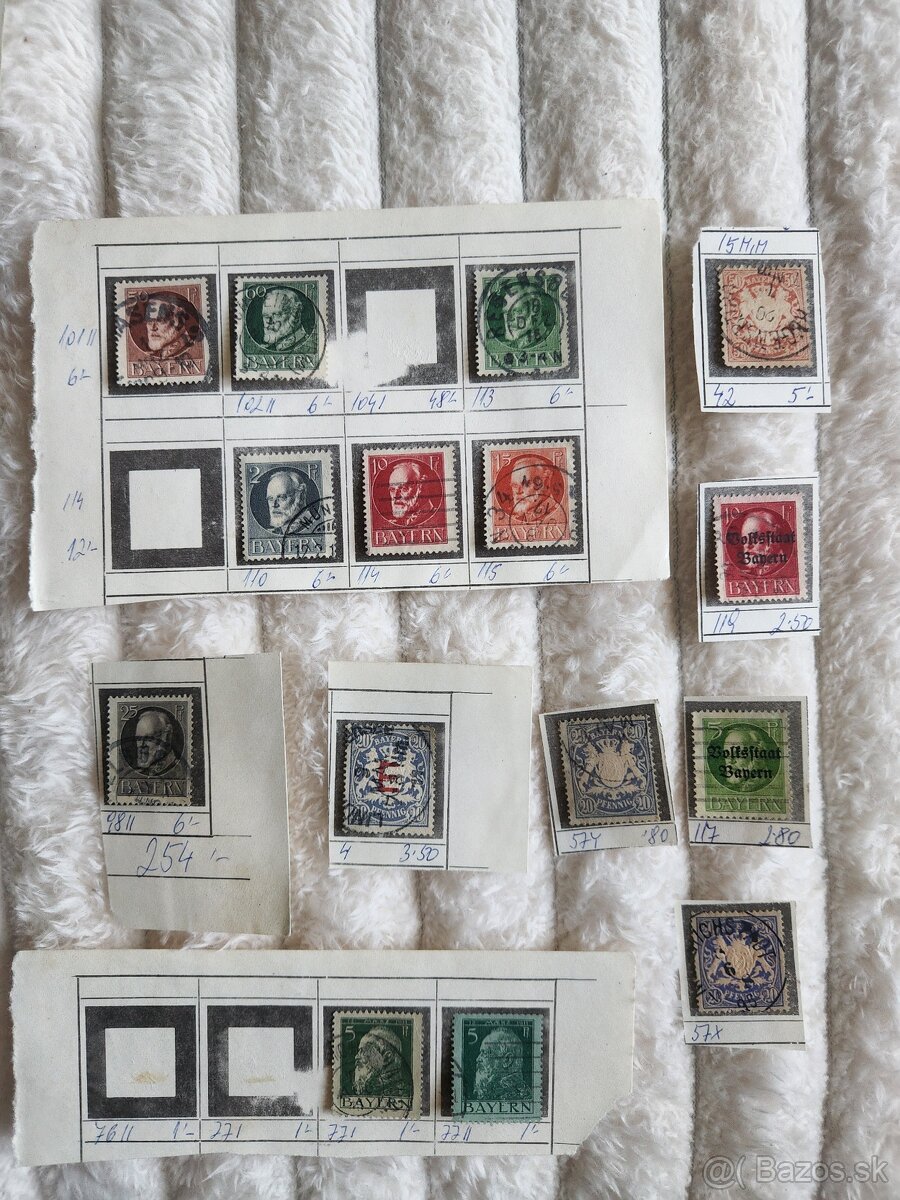 Známky Bavorsko, zbierky - 6