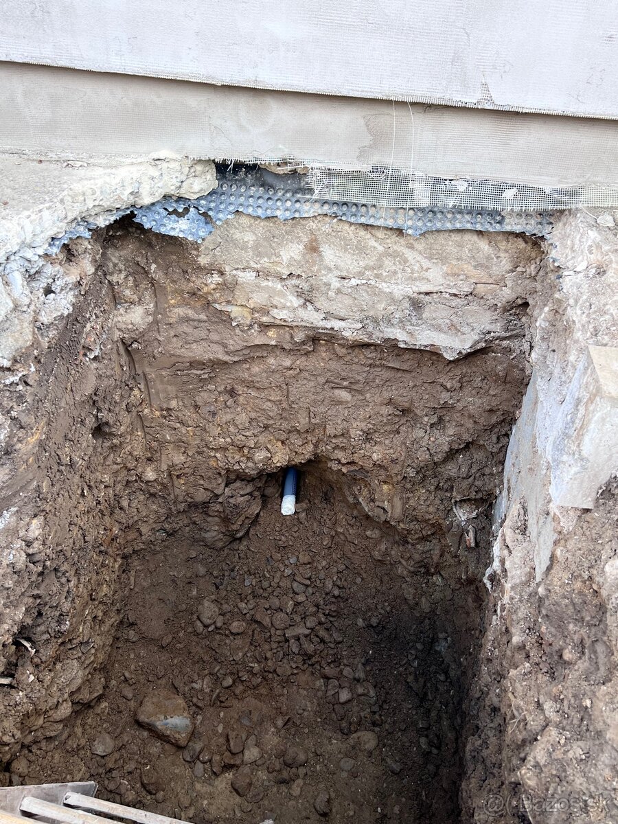 Pretláčanie pod cestu , inžinierske siete - 6