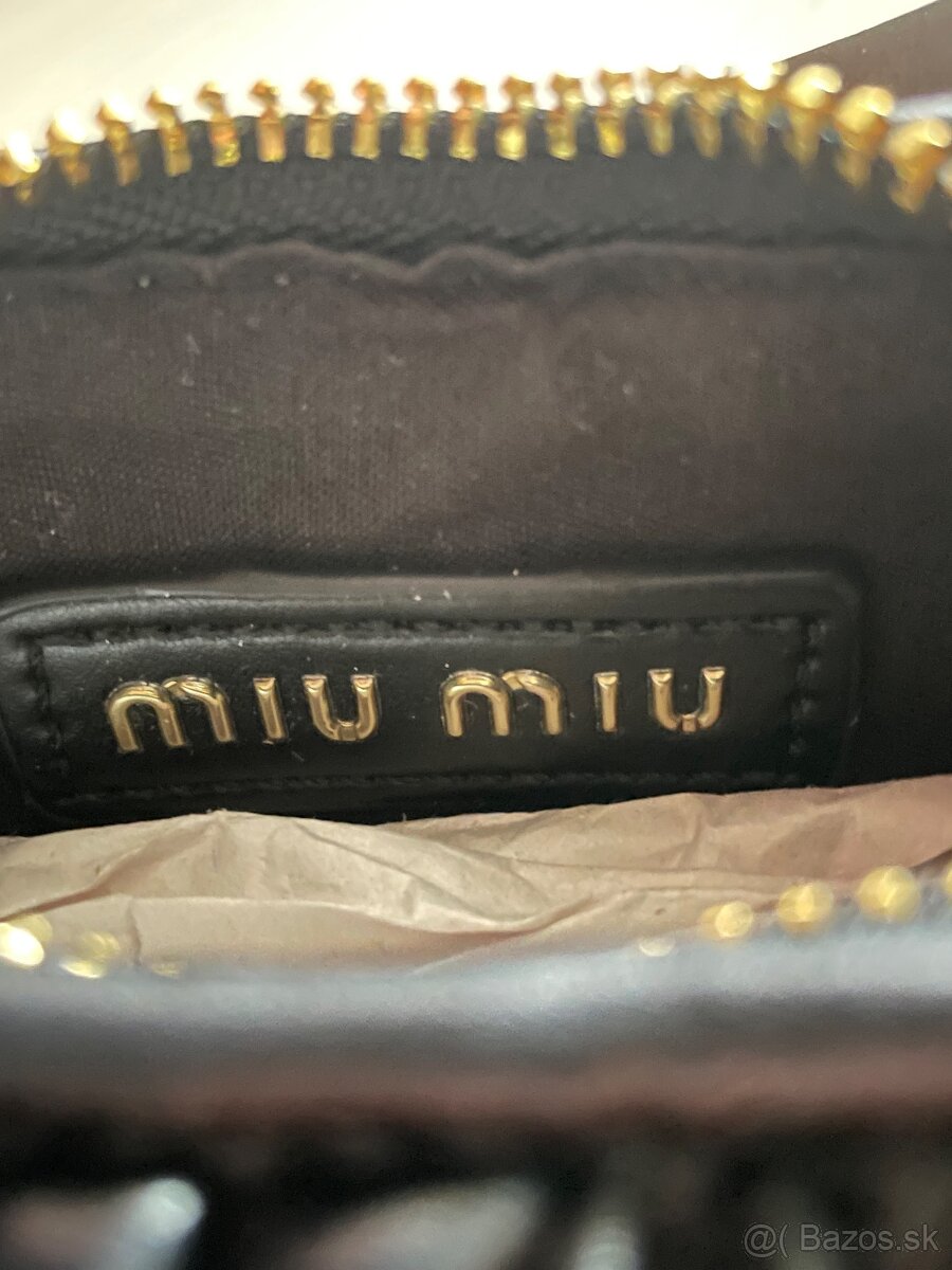 Čierna kabelka miu miu wander - 6