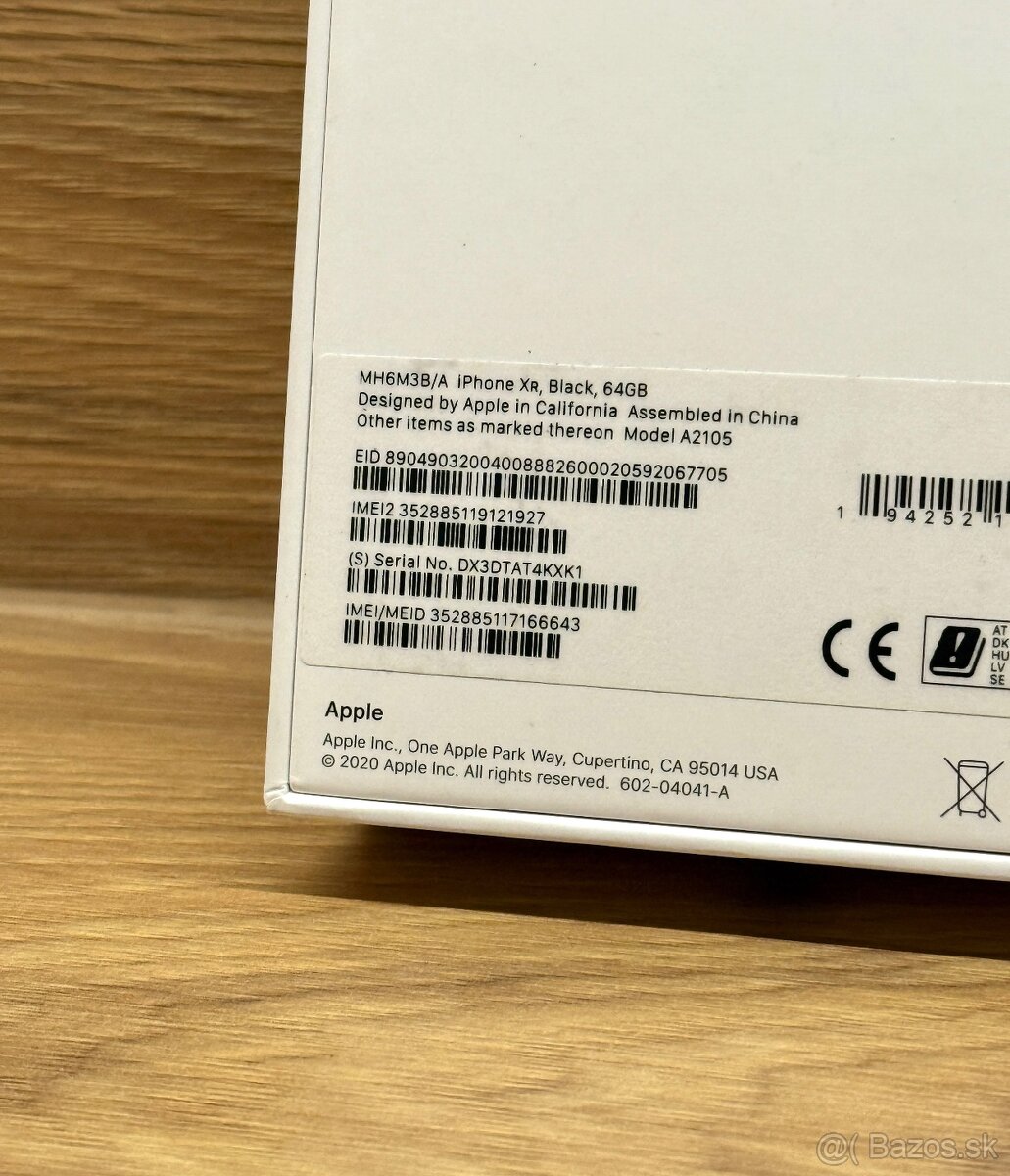 Apple iPhone XR 64GB Black - nový, nepoužitý - 6