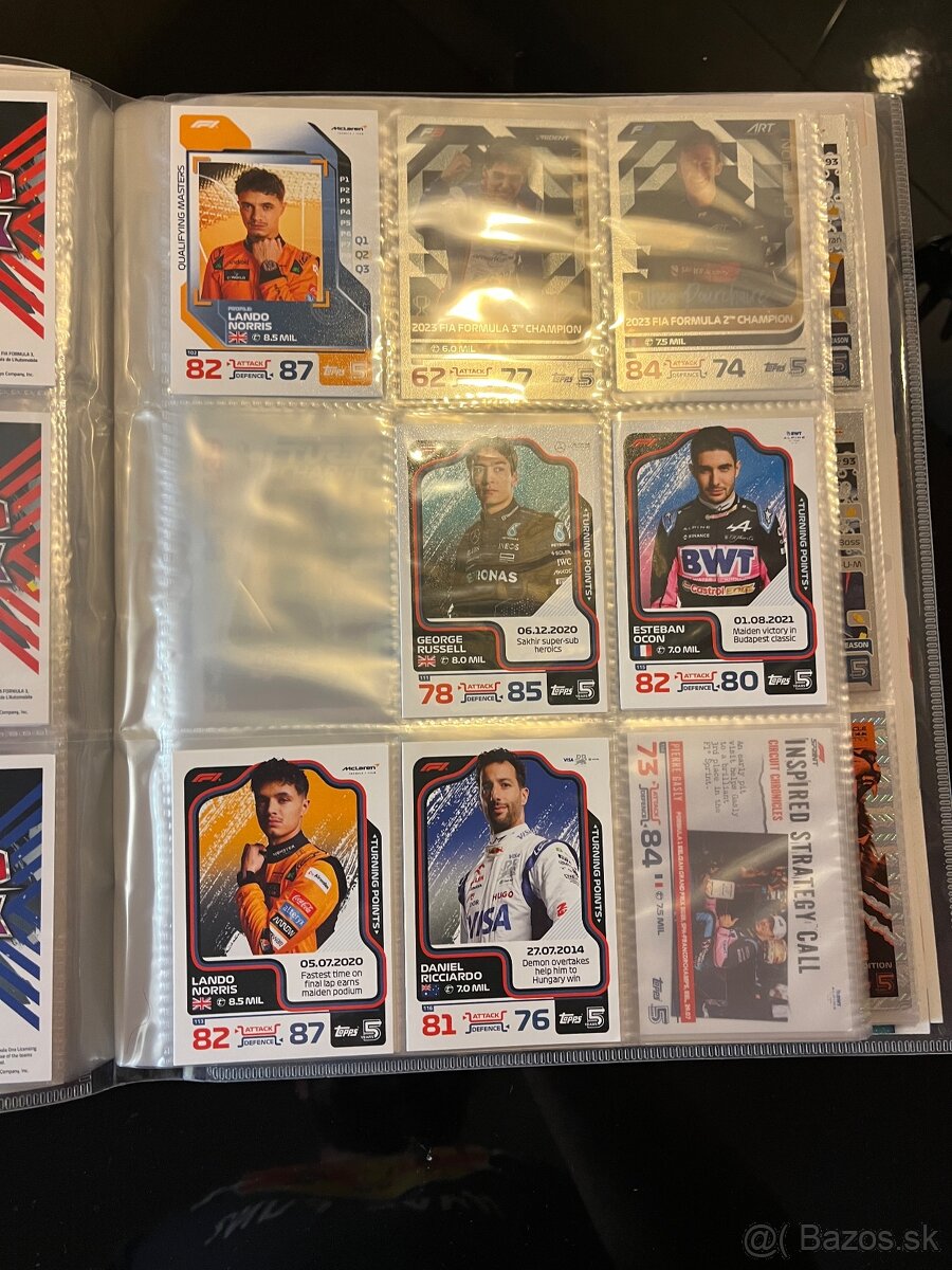 F1 kartičky Topps Turbo Attax 2024 - 6