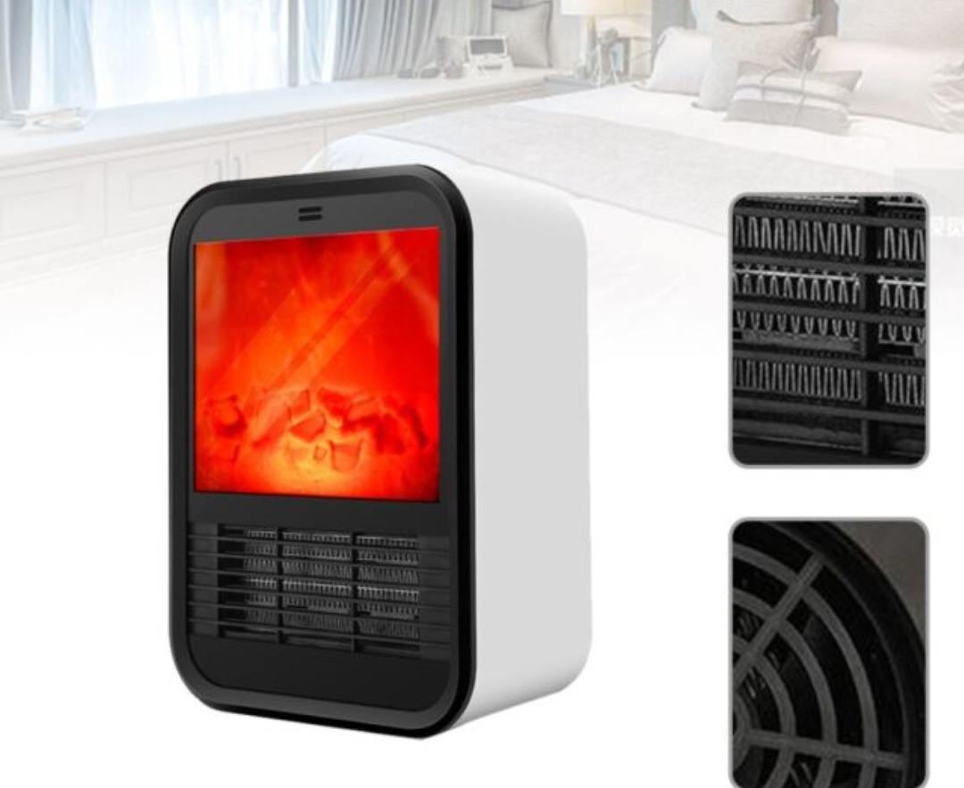 Predám elektrický ohrievač s efektom krbu 🔥 - 6