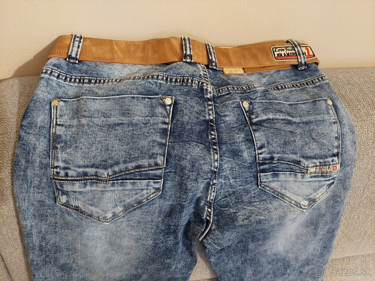 Pánske rifle M.SARA veľkosť 34 - 6