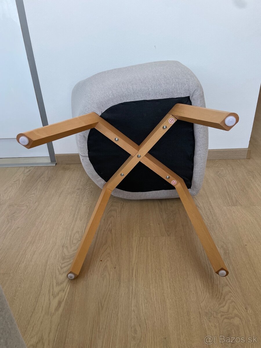 Sivé kreslo - 6