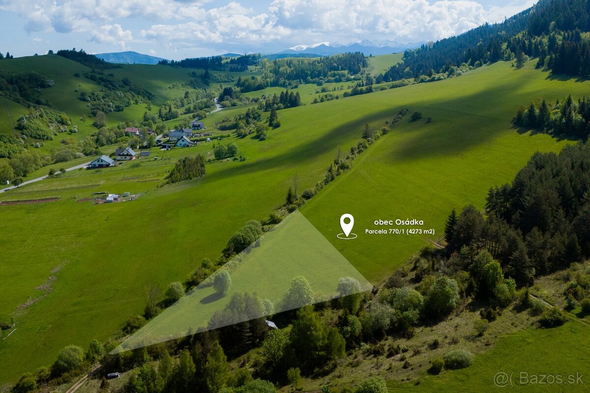Investičný pozemok s výnimočným výhľadom – Osádka - 6