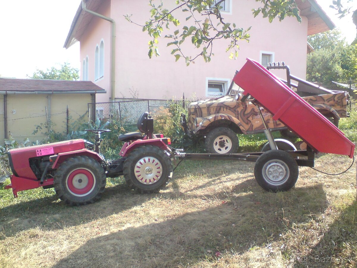 vyklápacia vlečka za traktor z Multicary - 6