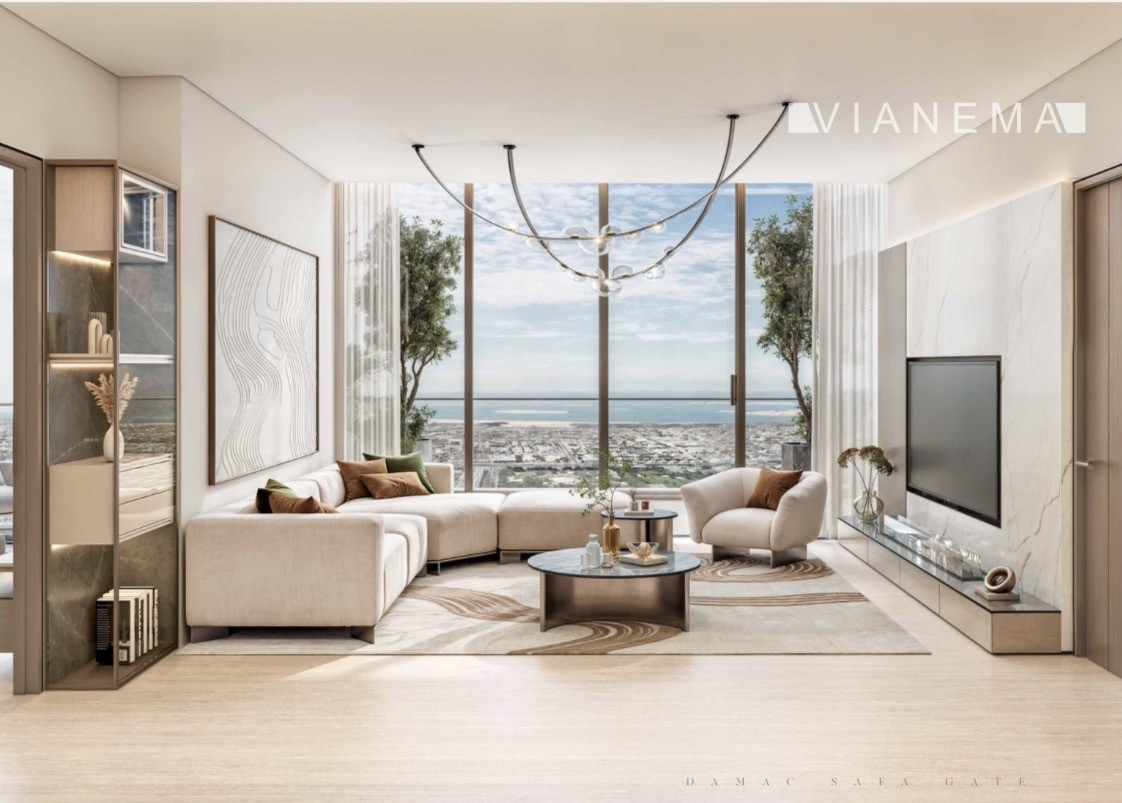 IBA U NÁS Štúdio s výhľadom na Burj Khalifu. DUBAJ, SAE - 6