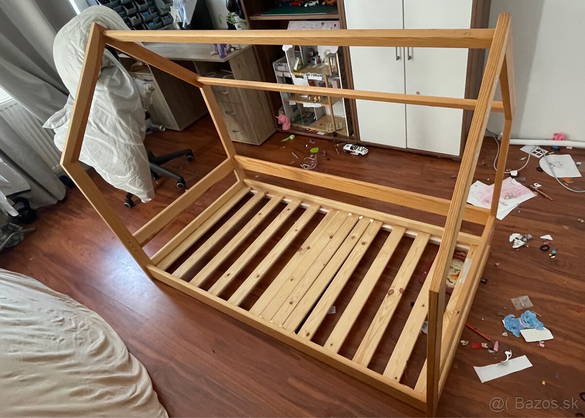 Detská posteľ v tvare domčeka - 6