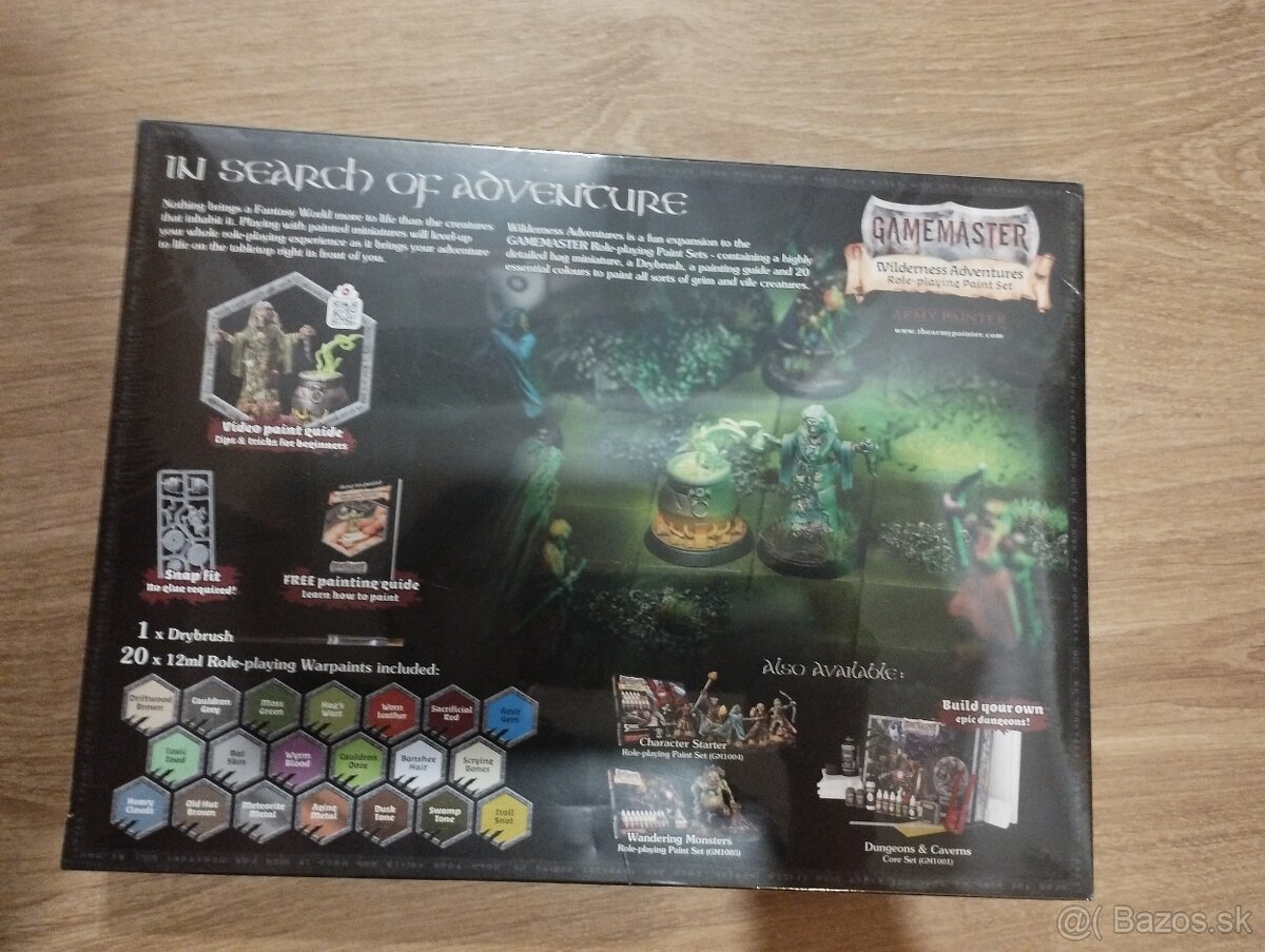 Sety farieb na malovanie figurok-nerozbalené - 6