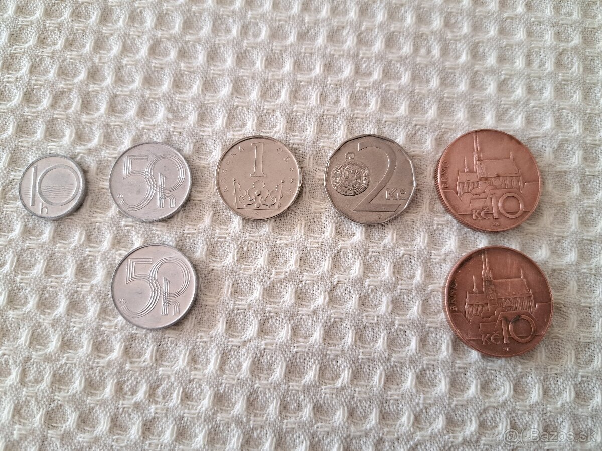 Mince a bankovka 20ks spolu - 6