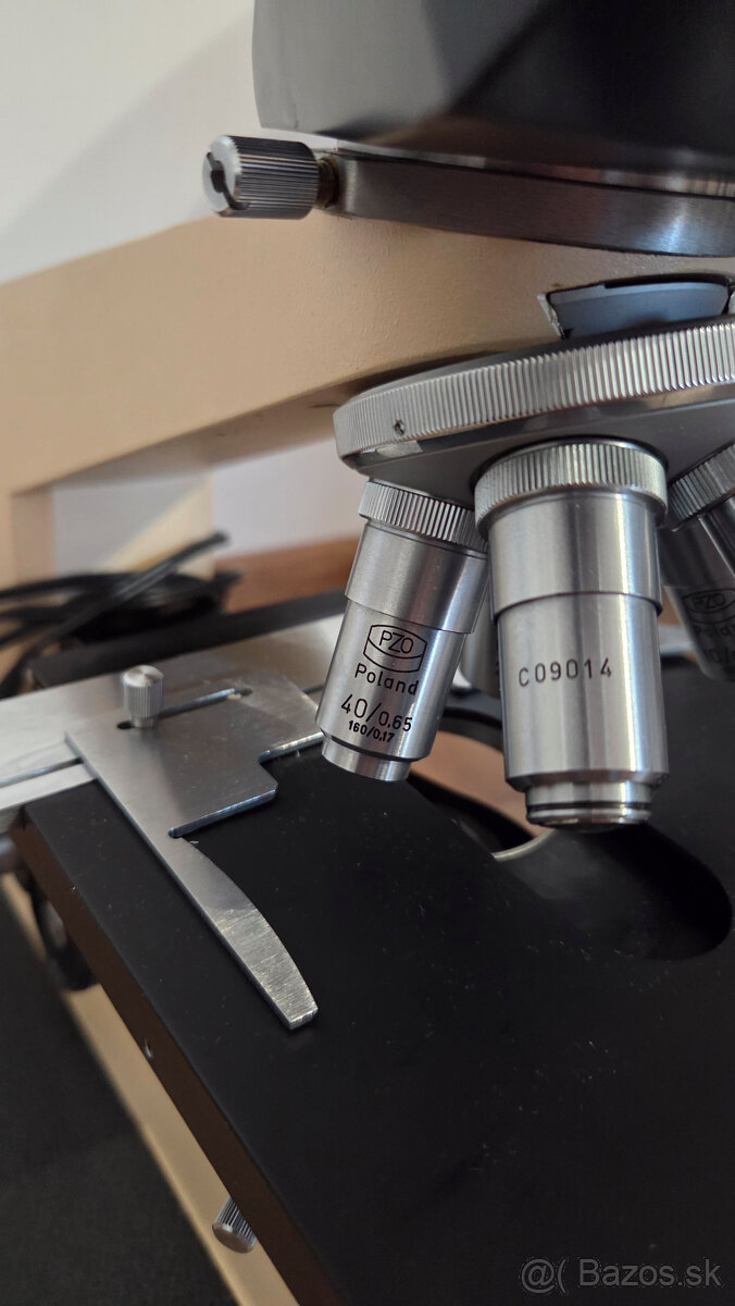 Binokulárny mikroskop PZO - 6