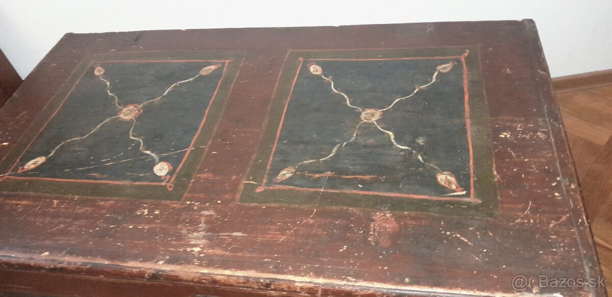 Malovaná truhlica Liptov - 6