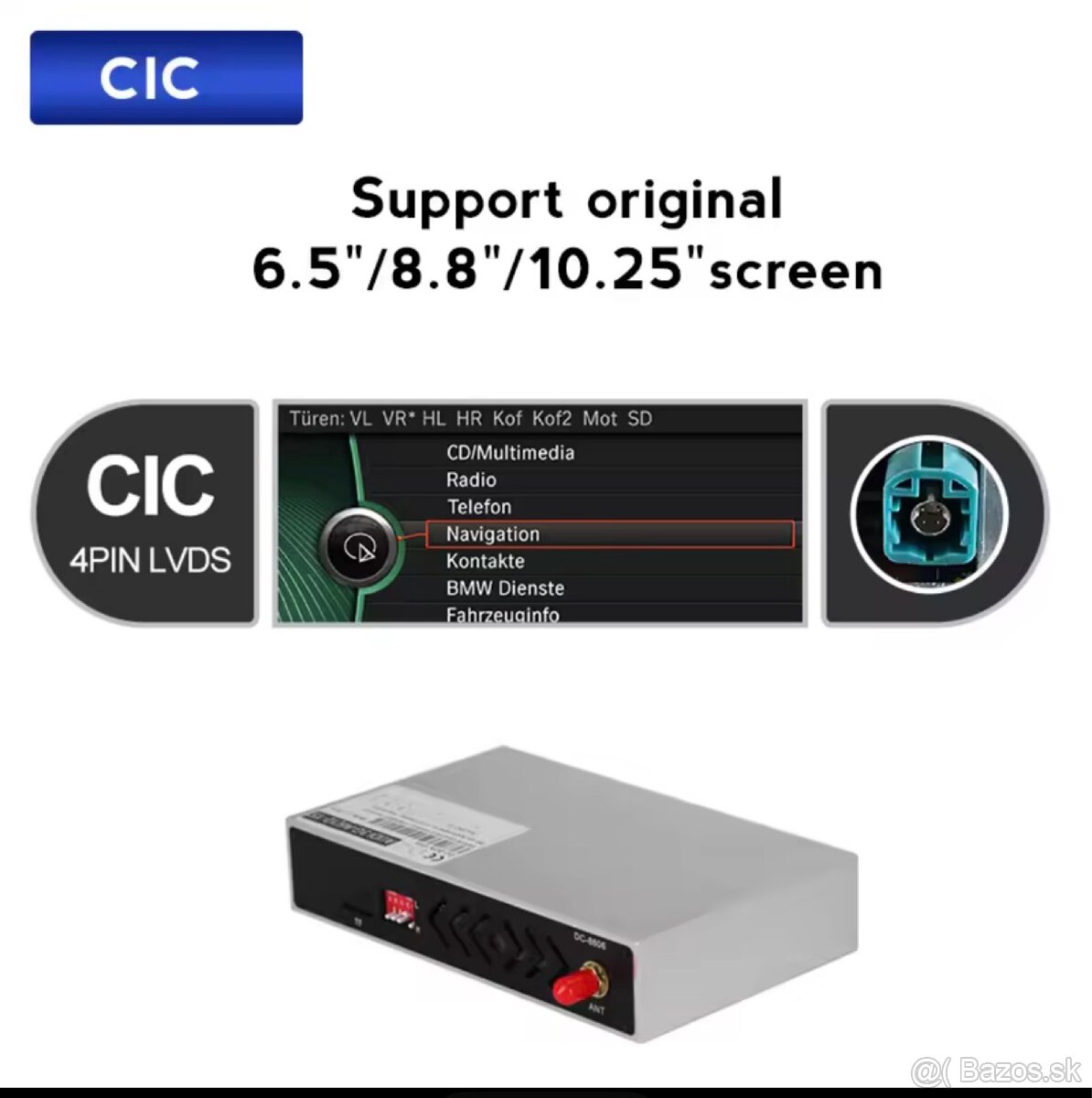 BMW F10 bezdrôtovy Carplay modul. - 6