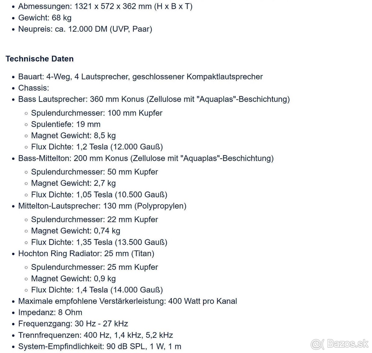 JBL 250Ti Classic Edition - 6