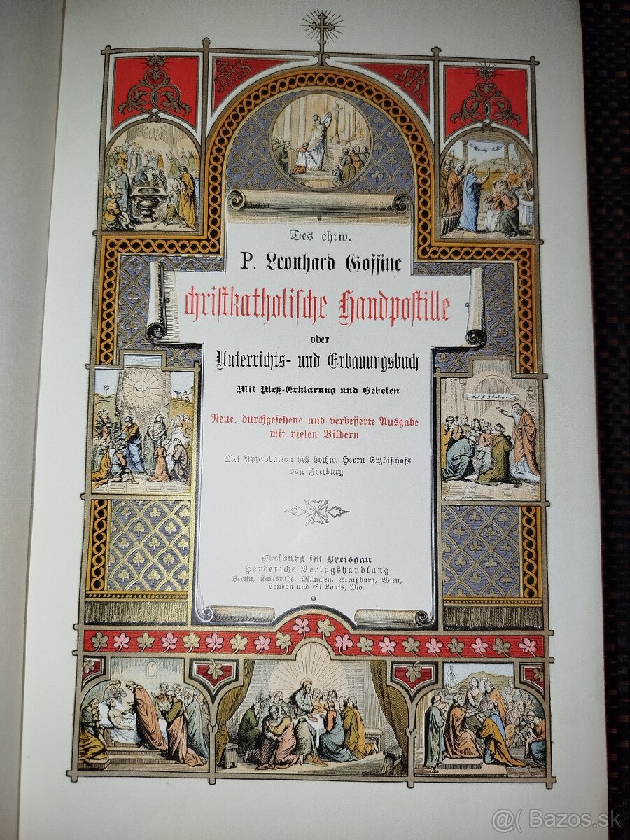 Katolicka kniha P.Leonhard Goffine 1911 - 6