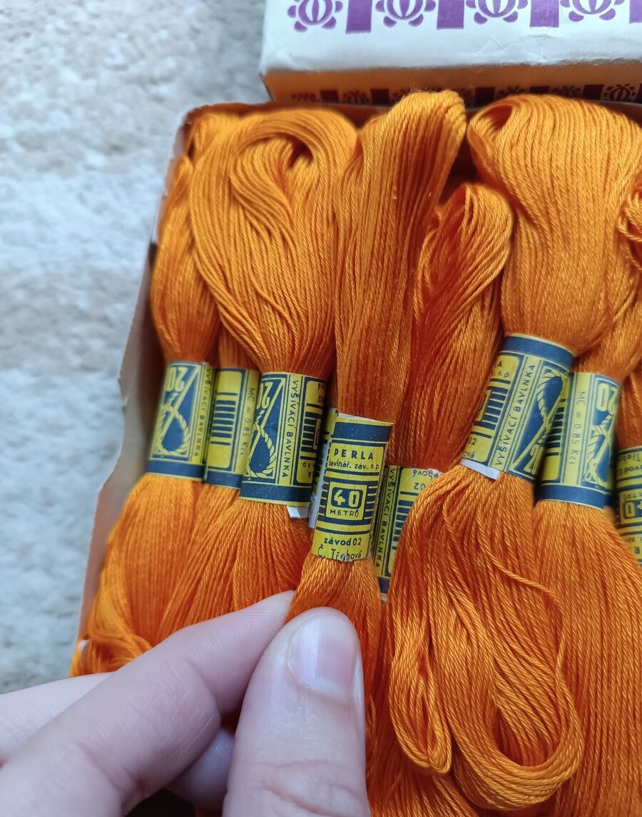 Vyšívacie priadze - 6