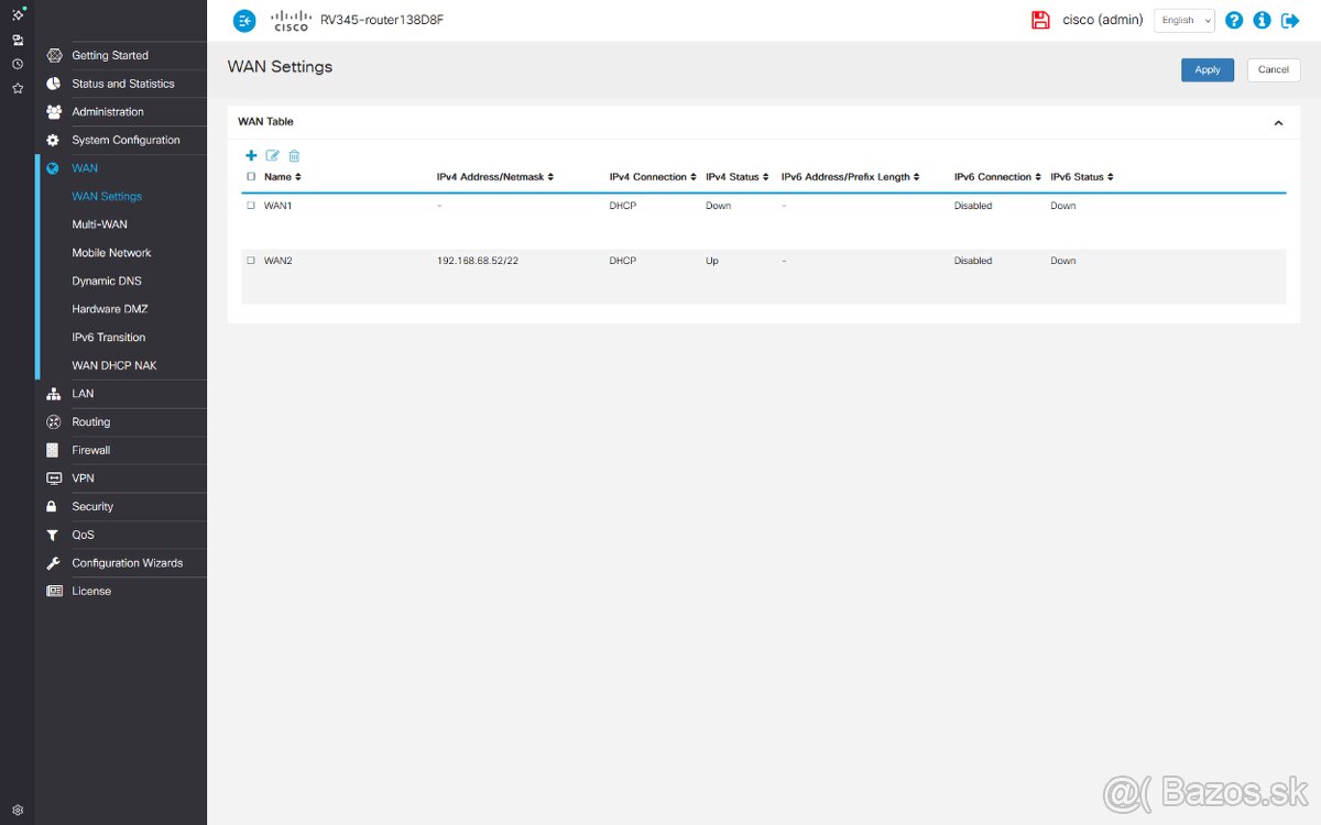 Router CISCO RV345 - 6