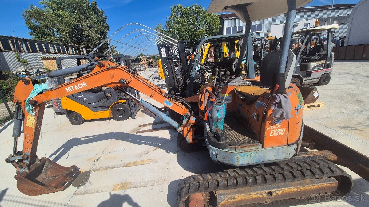 Na predaj Hitachi EX20U kompaktný minibager - 6