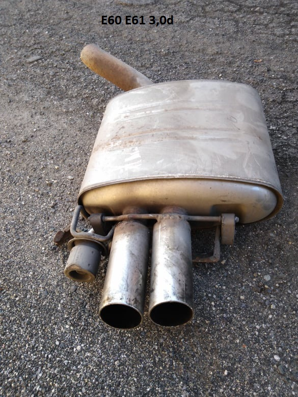 BMW E90 E91 E60 E61 E87 E65 výfuk, diesel - 6