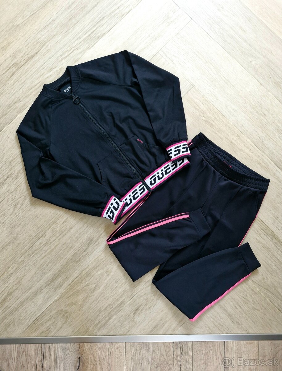 NOVE Guess biela a cierna teplakova suprava XS, XS/S - 6