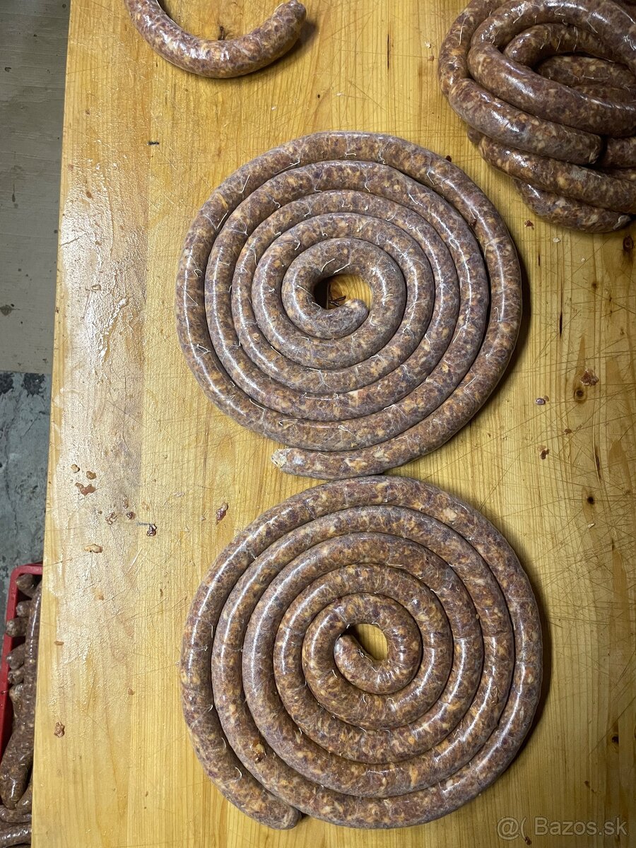 Predám Domáce DIVINOVÉ KLOBÁSY - 6