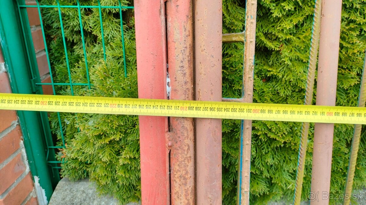 Brána dvojkrídlová 4m, pevná zváraná - 6