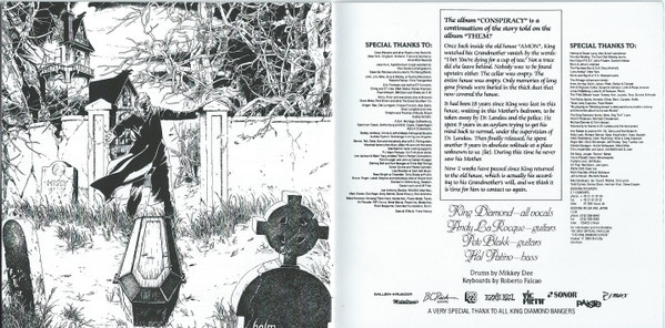 cd King Diamond – Conspiracy 1989 - 6