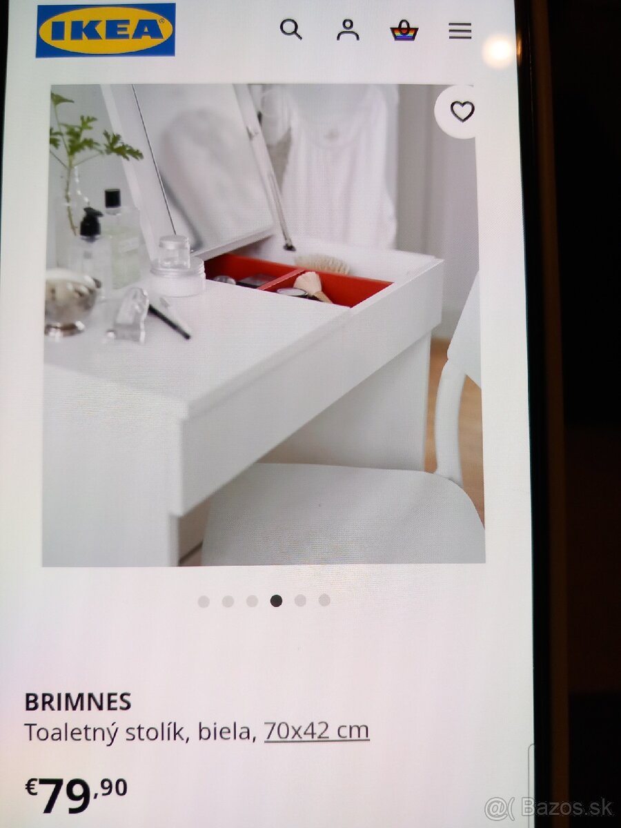 Kozmetický stolík BRIMNES - IKEA - 6