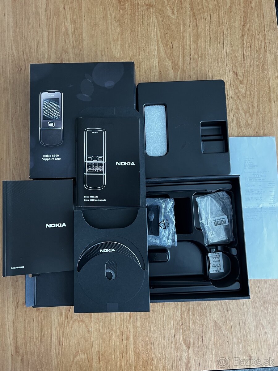 Predam krabicu Nokia 8800 Sapphire Arte - 6