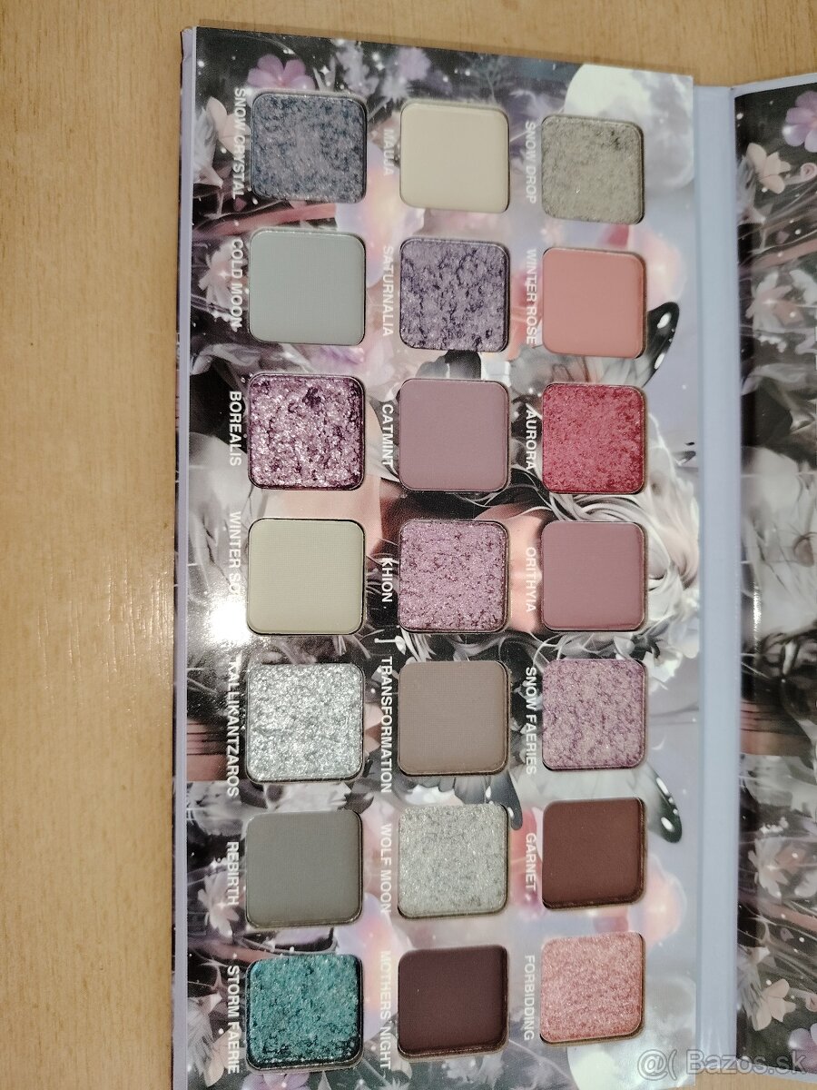 Paleta očných tieňov - 6