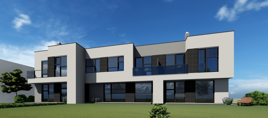 moderný dom v Jarovciach - na predaj 2 byty s pozemkom - 6