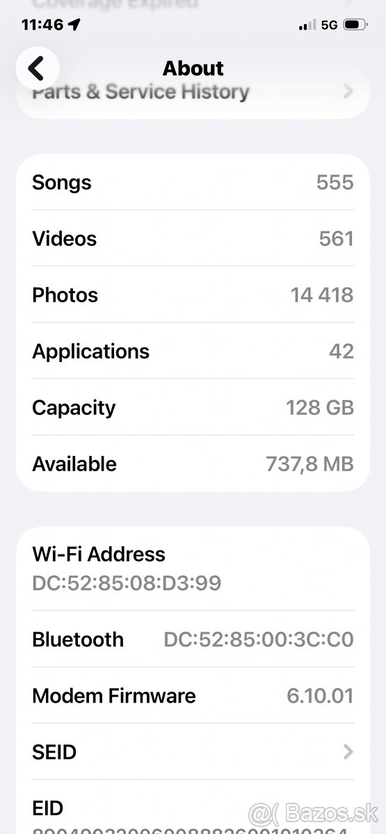 iPhone 12 Pro 128Gb + Apple Watch 5 40mm - 6