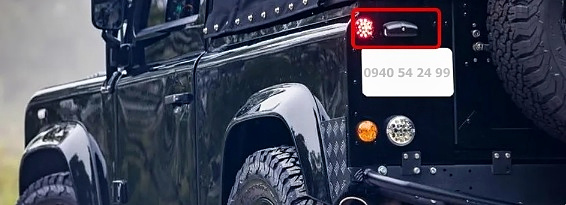 Osvetlenie značky pre Land Rover - 6