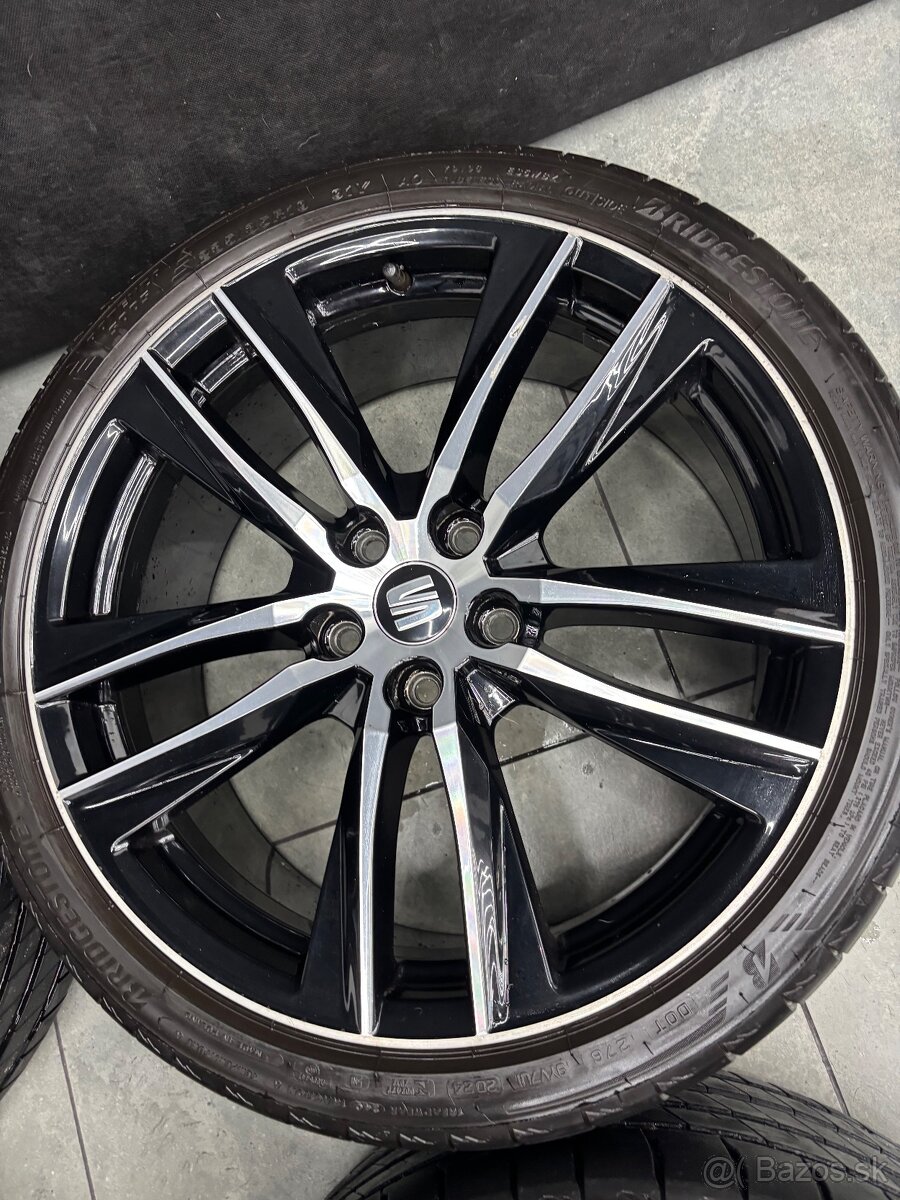 ✅ 5x112 r19 Seat leon Cupra bicolor top stav pneu 2024 rok - 6