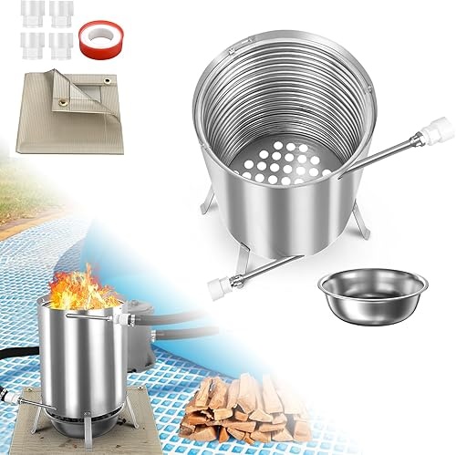 Výhrievanie vírivky, bazéna ohňom - 6