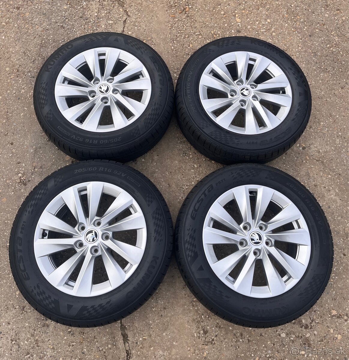 Skoda letne komplety 205/60/R16 92V - 6