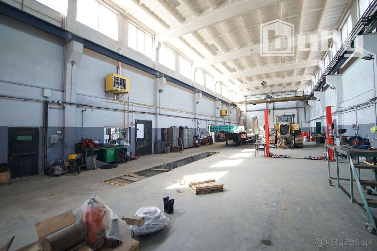 Komerčné priestory - priemyselná hala s výrobno-opravárensko - 6