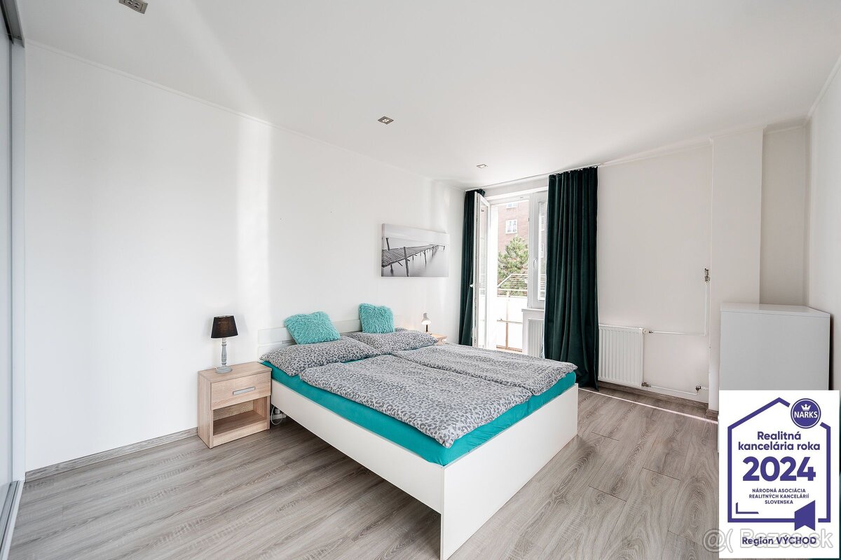 Tehlový 2 izbový byt s balkónom, Košice - Sever, ul. Vodáren - 6