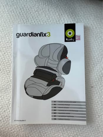 Detská autosedačka KIDDY Guardianfix 3 - 6