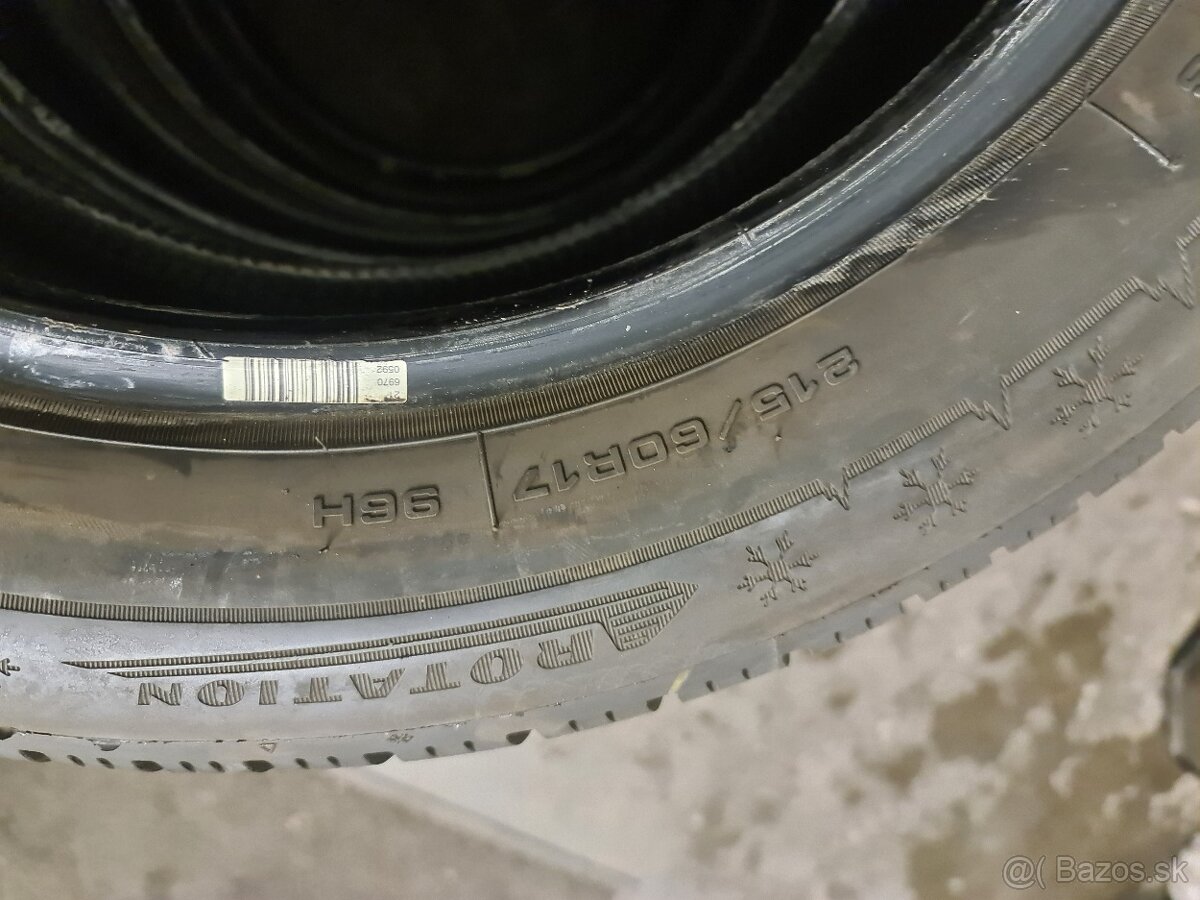 ZIMNE PNEU 215/60 R17 - 6